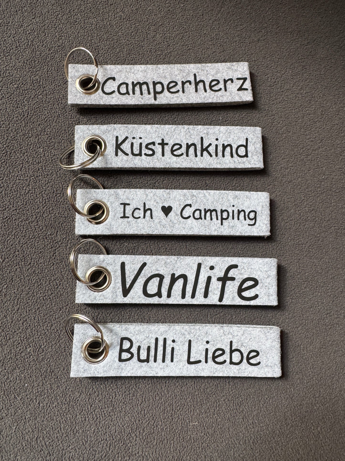 Schlüsselanhänger für Camper – Liebe zum Vanlife immer dabei!