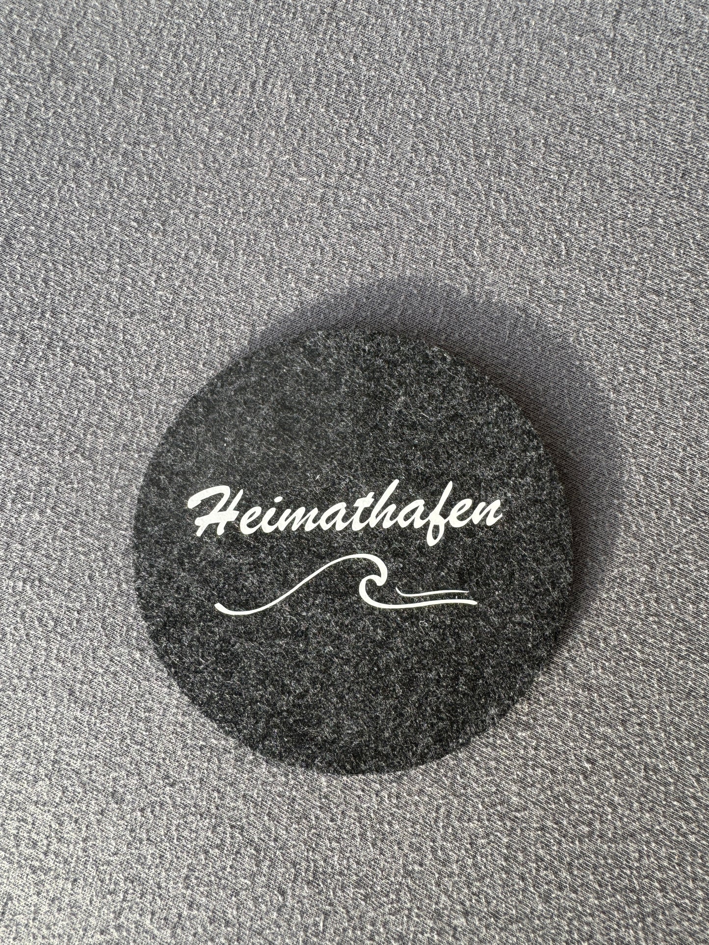 Statement Filzuntersetzer mit Spruch