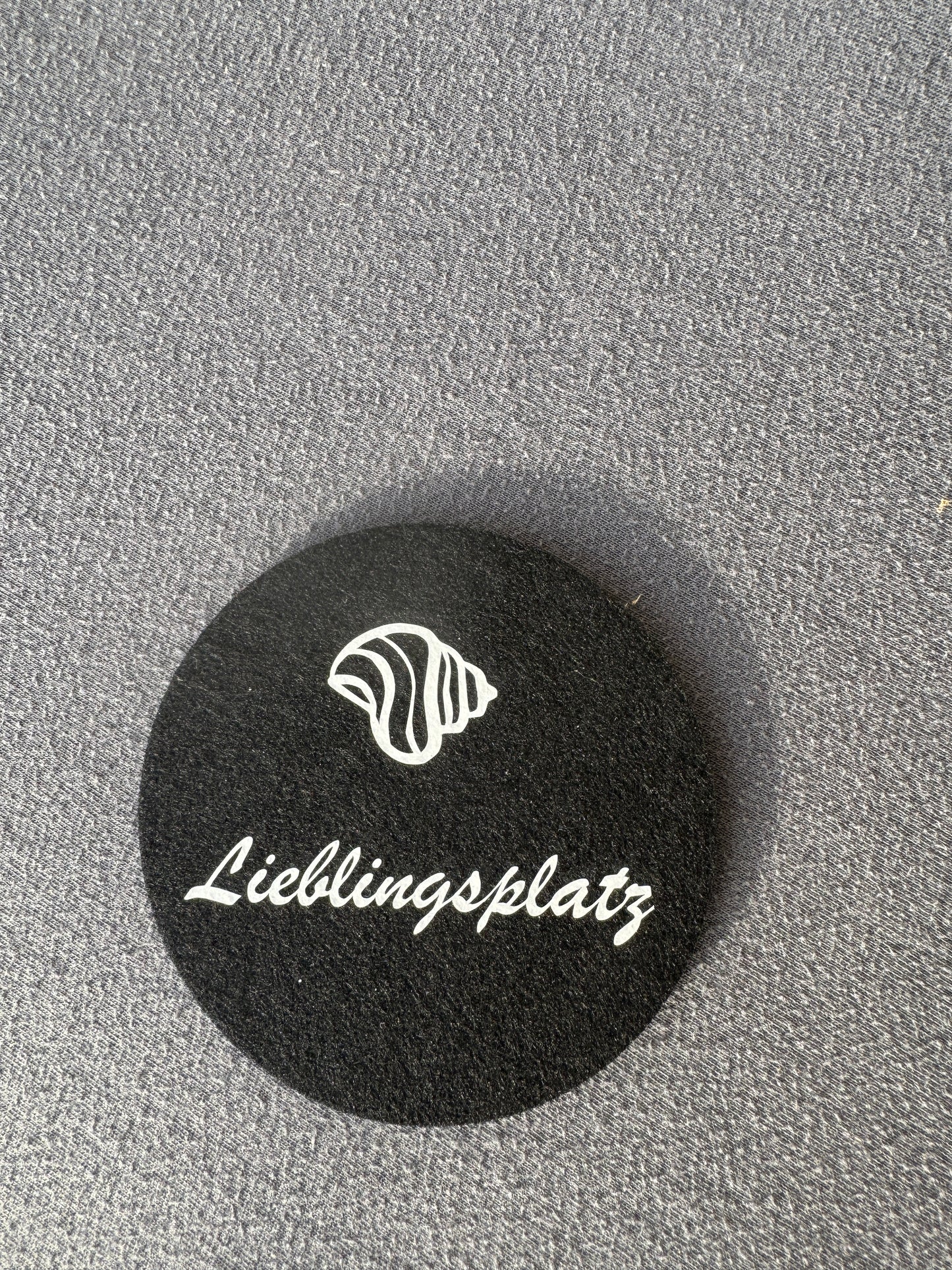 Statement Filzuntersetzer mit Spruch