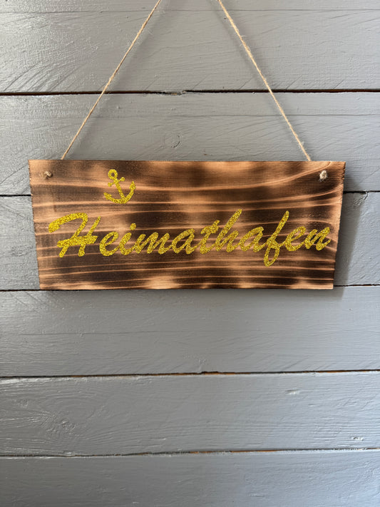 Wanddeko für Flur oder Wohnzimmer mit maritimer Aussage