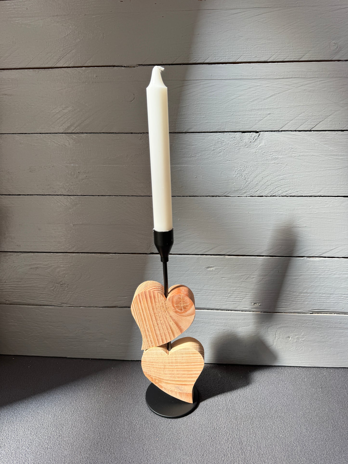Personalisierter Kerzenständer aus Metall – Ideal für Hochzeiten mit Namen und Datum