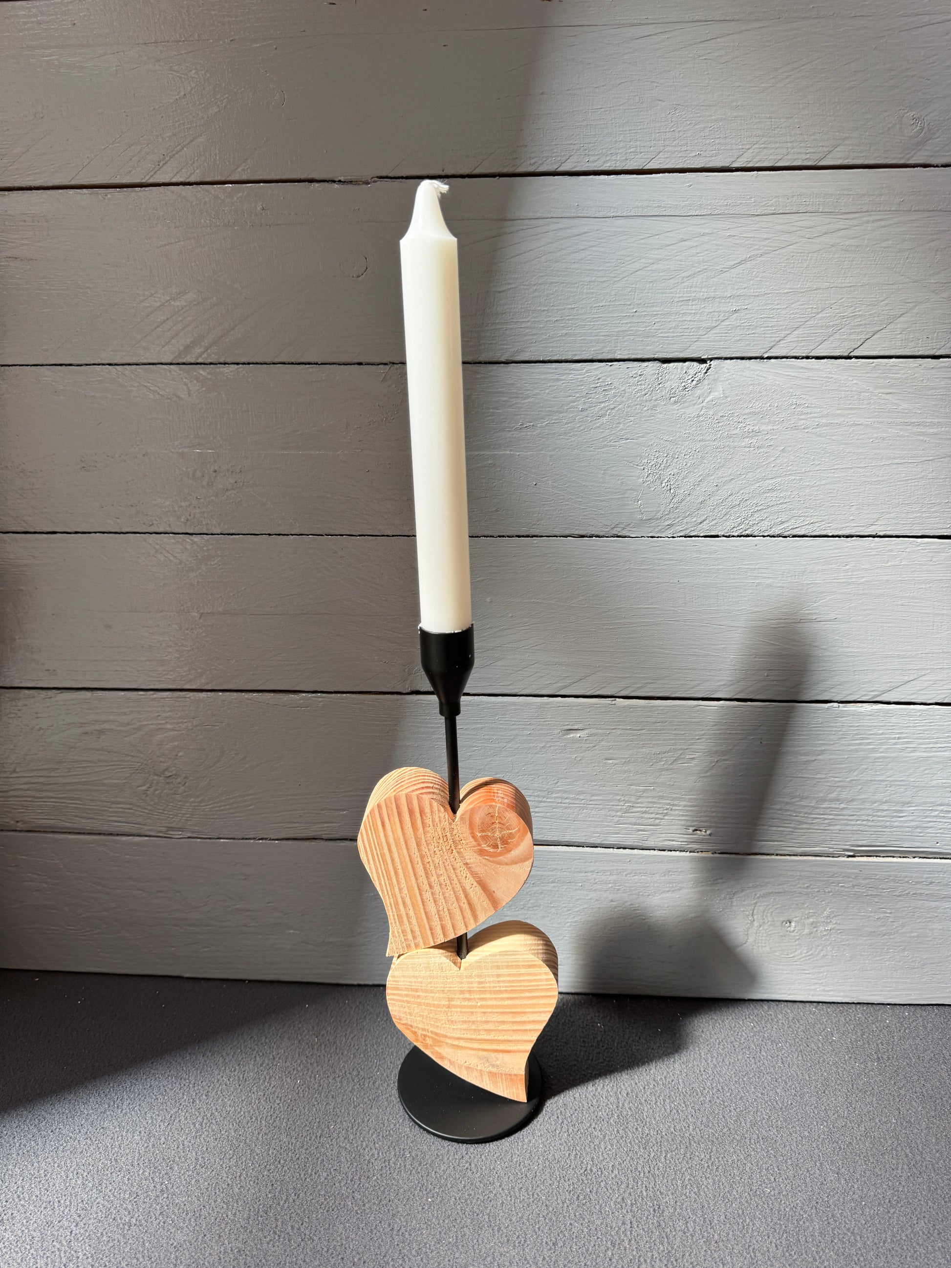 Personalisierter Kerzenständer aus Metall – Ideal für Hochzeiten mit Namen und Datum