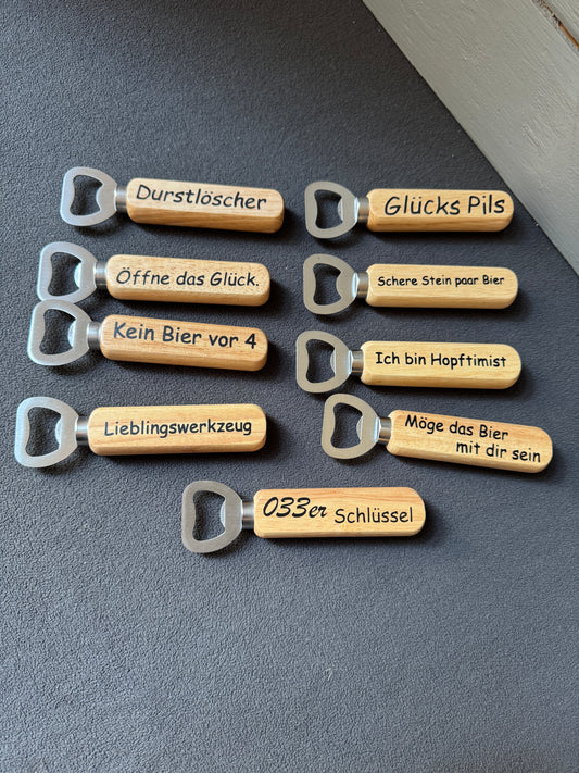 Flaschenöffner mit Spruch – Der perfekte Griff zum Bierglück