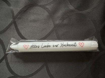 Stabkerzen zum Geburtstag oder Hochzeit