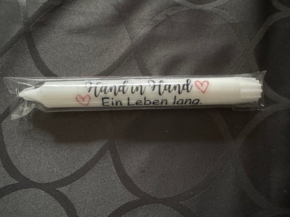Stabkerzen zum Geburtstag oder Hochzeit