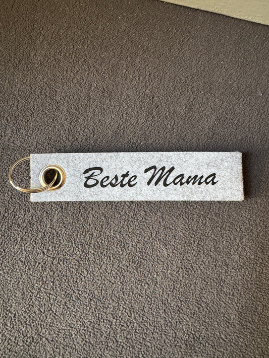 Schlüsselanhänger „Beste Mama“ – Ein liebevolles Geschenk für Mütter