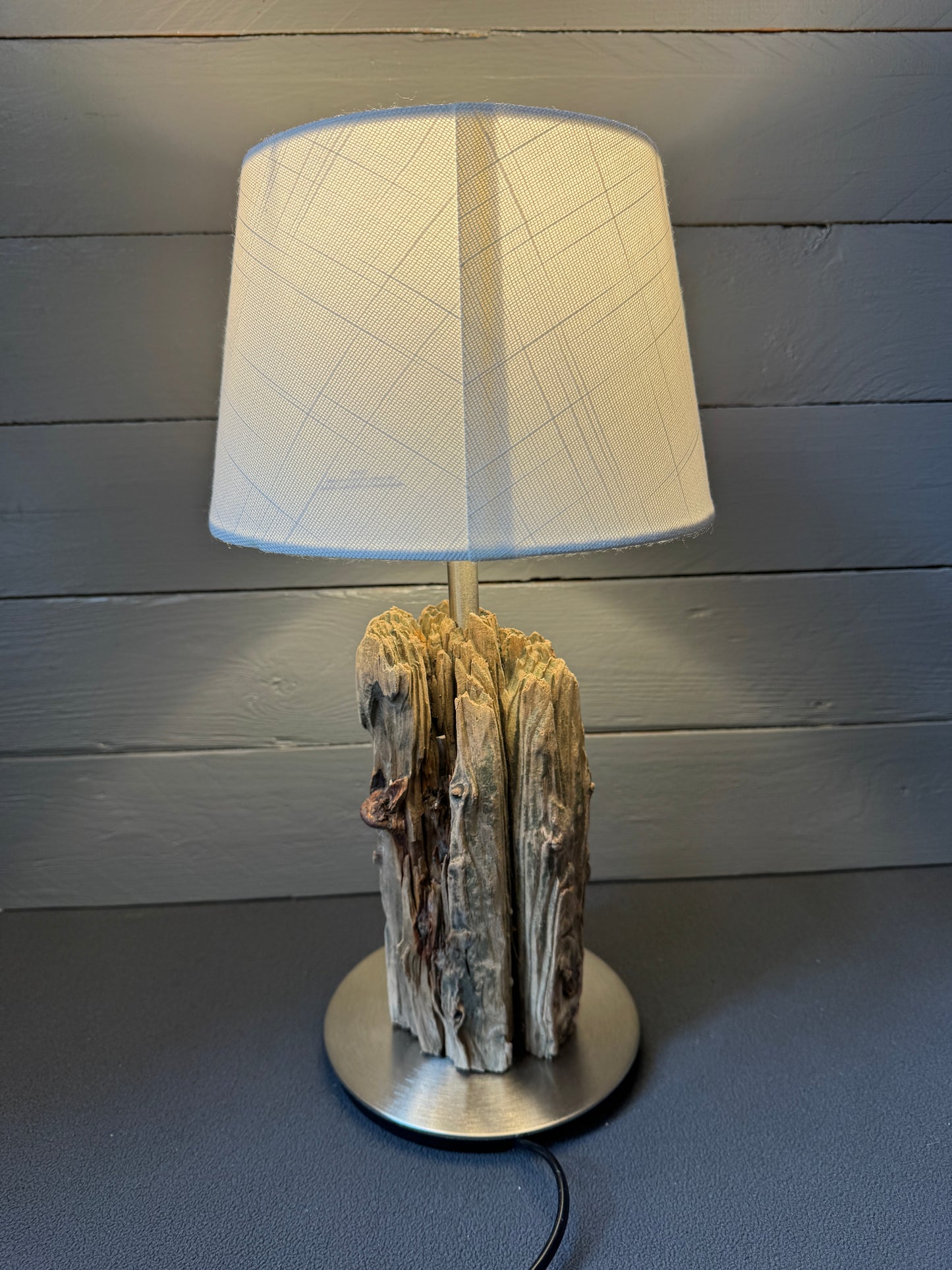 Maritime Treibholzlampe Friedrichskoog – Nordseelicht Unikat