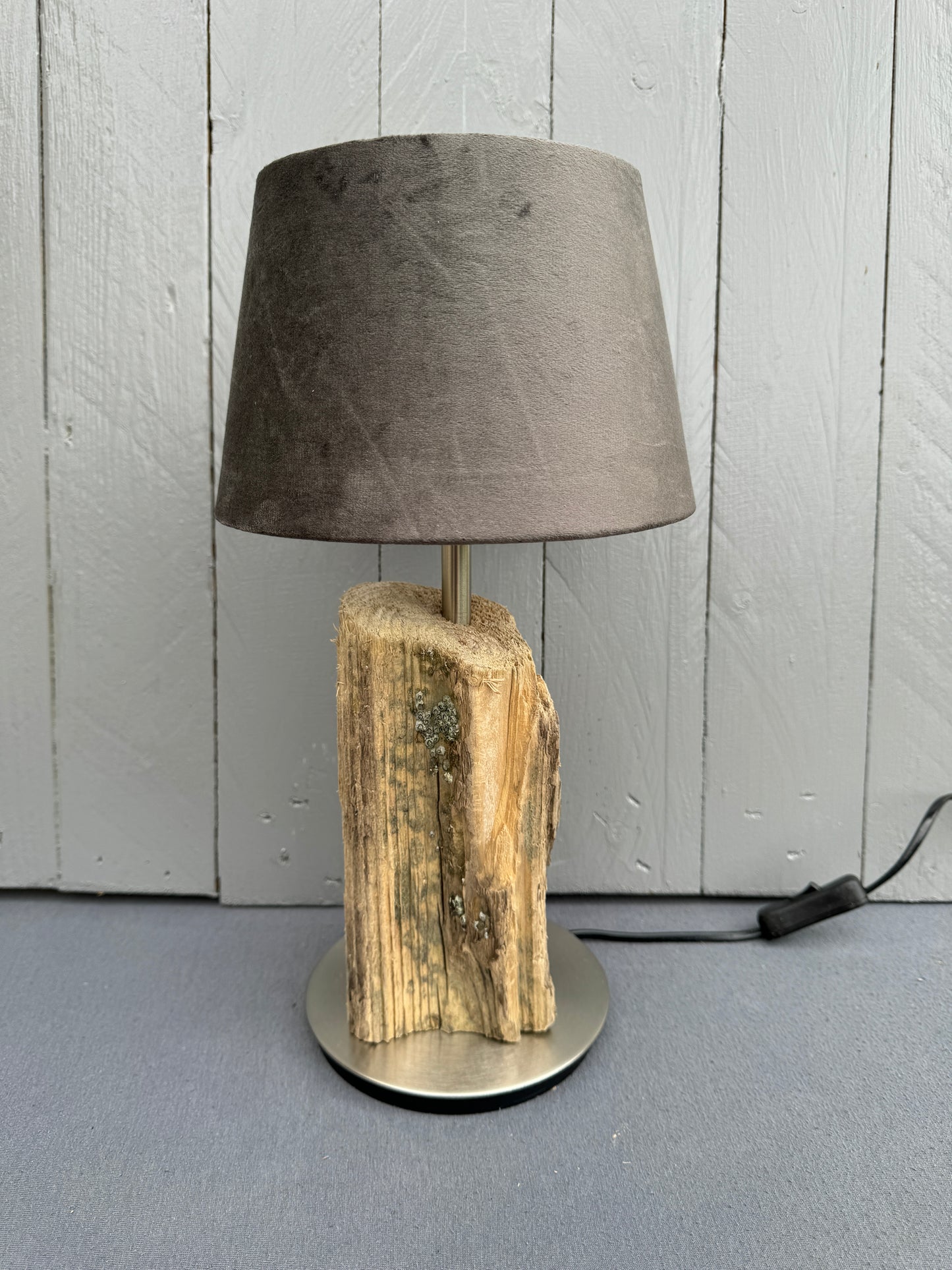 Treibholzlampe Nordseelicht Husum – handgefertigtes Unikat aus Nordseeholz