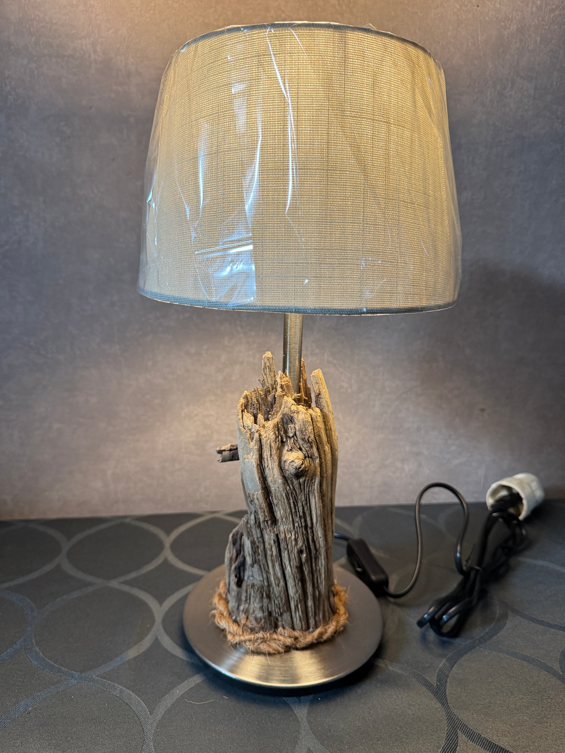 Maritime Treibholzlampe aus Nordseeholz – Nordseelicht St. Peter-Ording