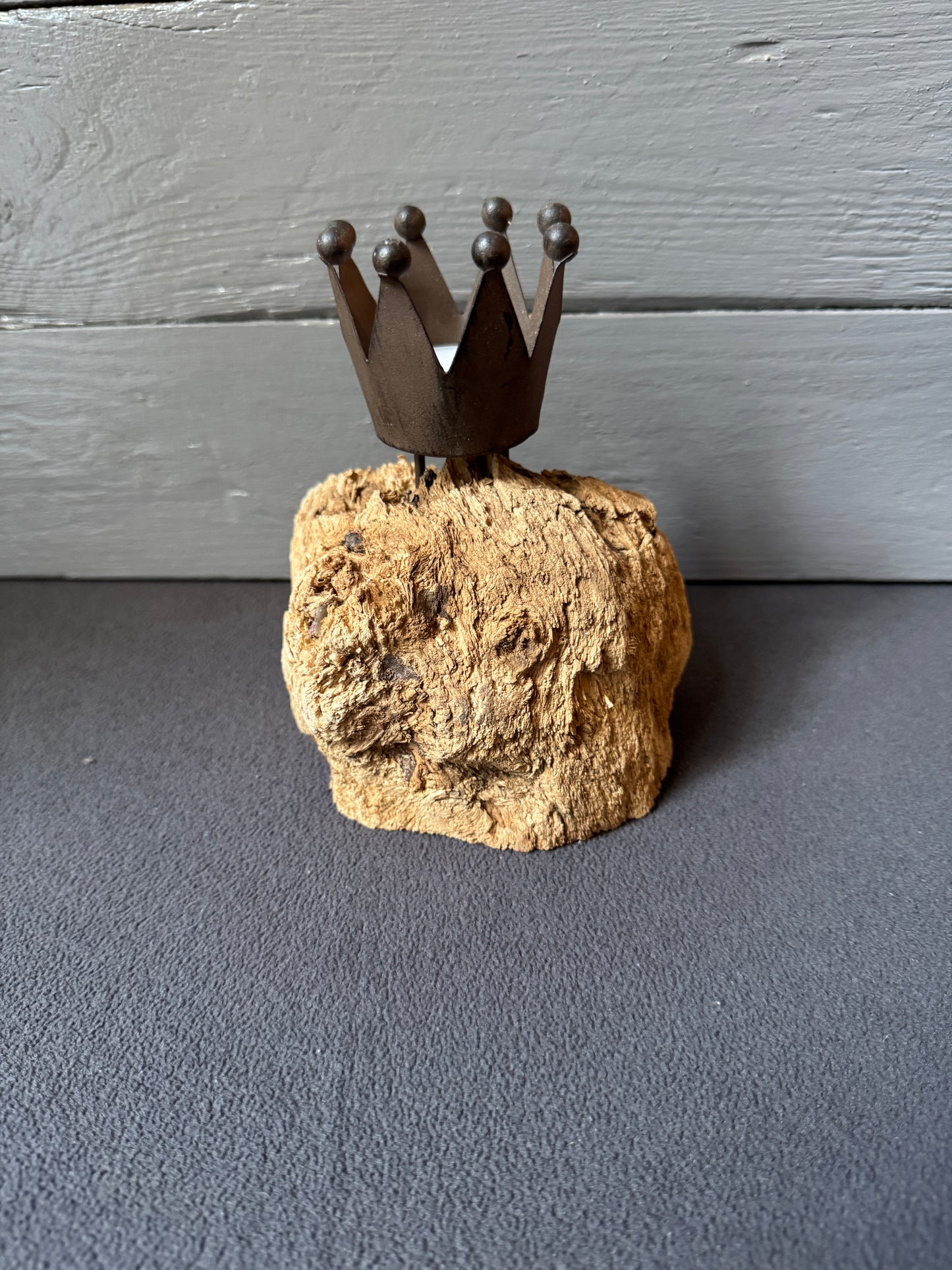 Naturbelassener Kerzenständer aus Büsum