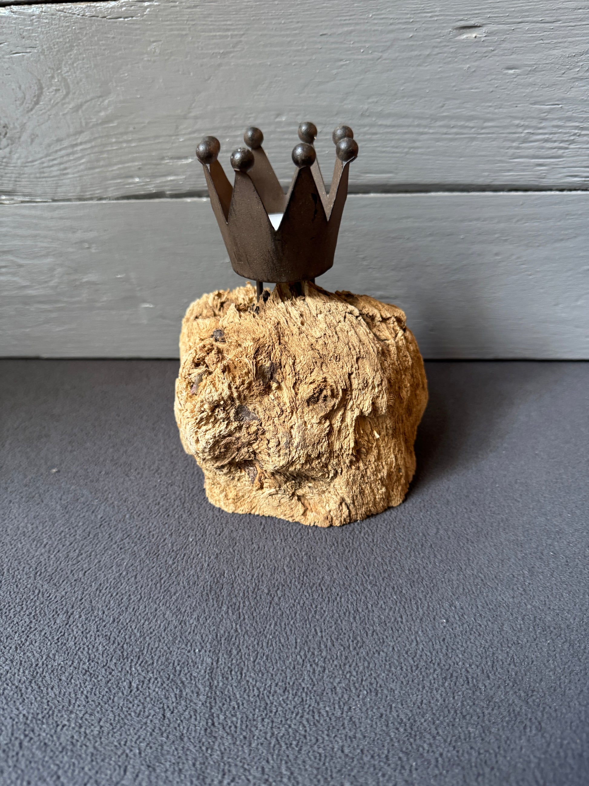 Naturbelassener Kerzenständer aus Büsum