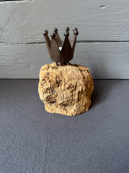 Naturbelassener Kerzenständer aus Büsum