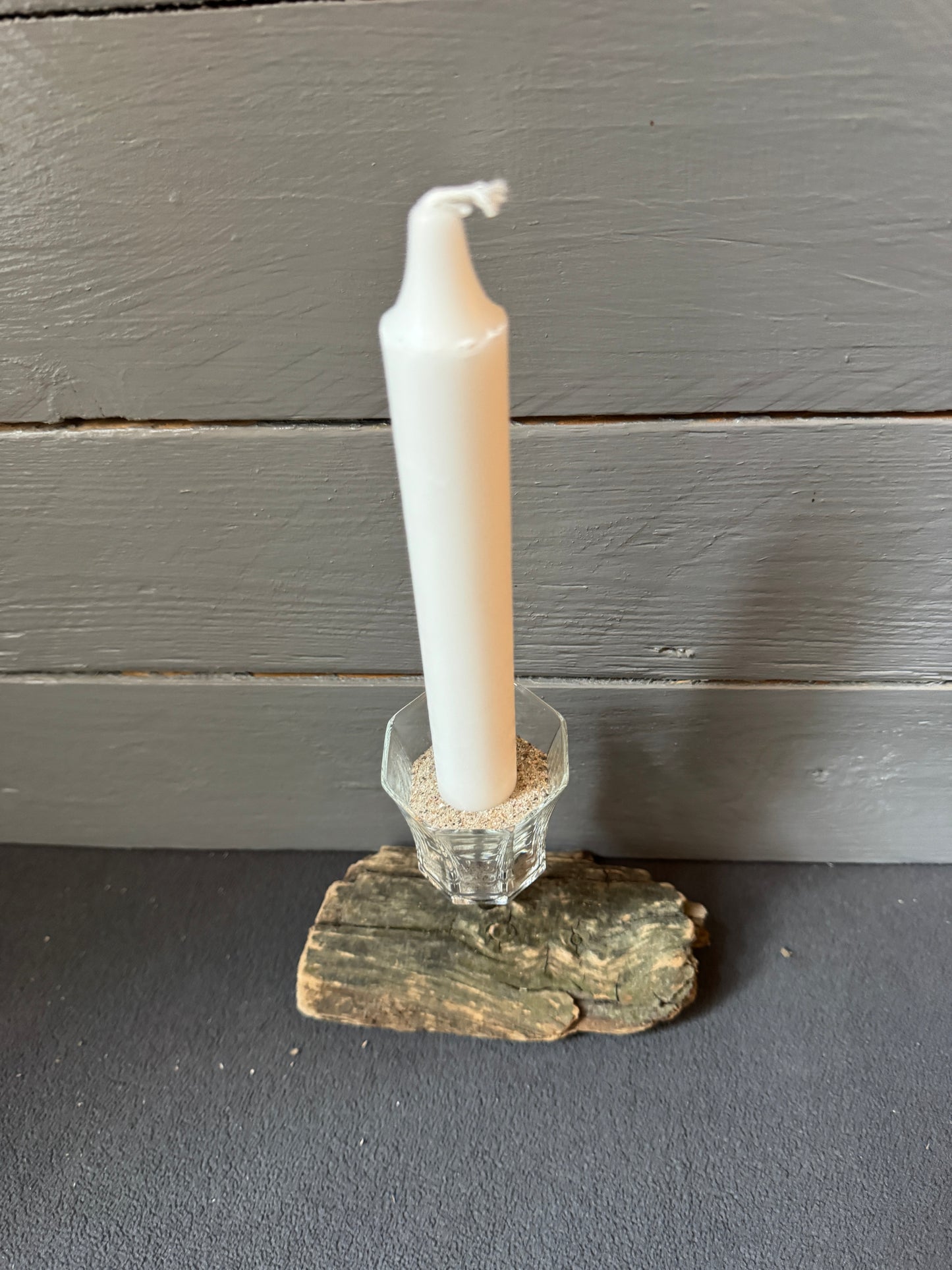 Handgefertigtes Unikat aus Treibholz von der Nordsee